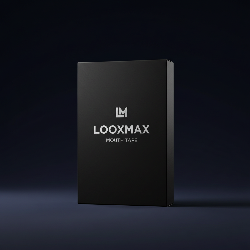 LOOXMAX Mouth Tape Packaging